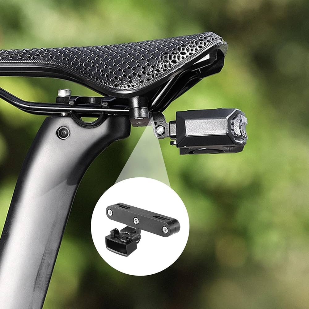 Amazon | 自転車サドルライトマウント、自転車テールライト